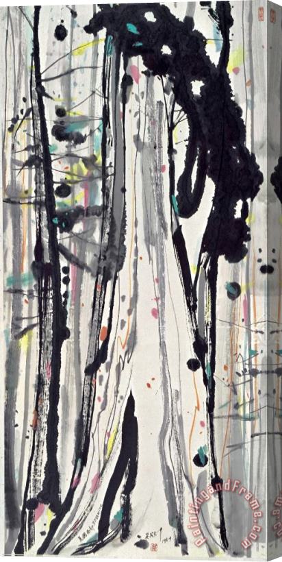 Wu Guanzhong Yosemite, 1989 Stretched Canvas Print / Canvas Art