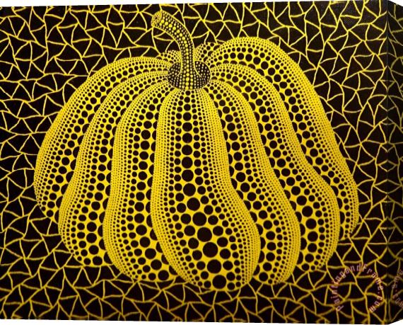 Yayoi Kusama Pumpkin (twe), 2001 Stretched Canvas Print / Canvas Art