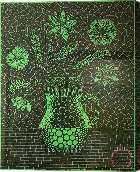 Yayoi Kusama Vase (3), 1992 Stretched Canvas Print / Canvas Art