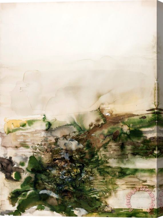 Zao Wou-ki Sans Titre Stretched Canvas Painting / Canvas Art