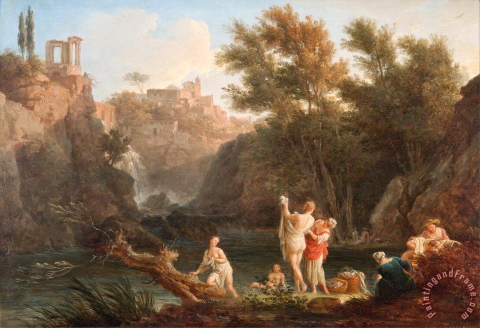 Claude Joseph The Four Times of Day Evening painting The Four