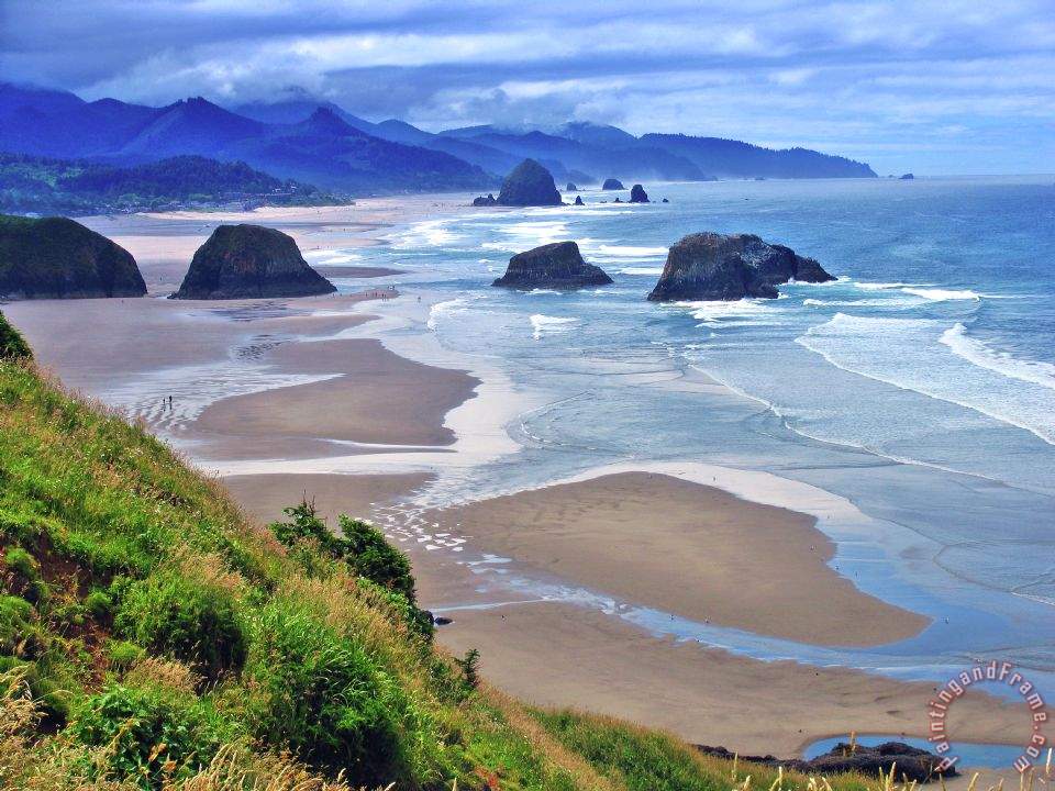 Collection 14 Oregon Coast painting Oregon Coast print for sale