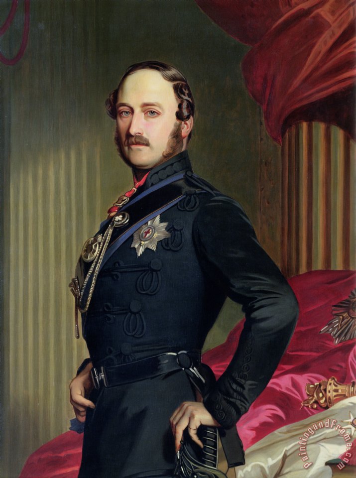 Franz Xavier Portrait of Prince Albert painting - Portrait of Prince