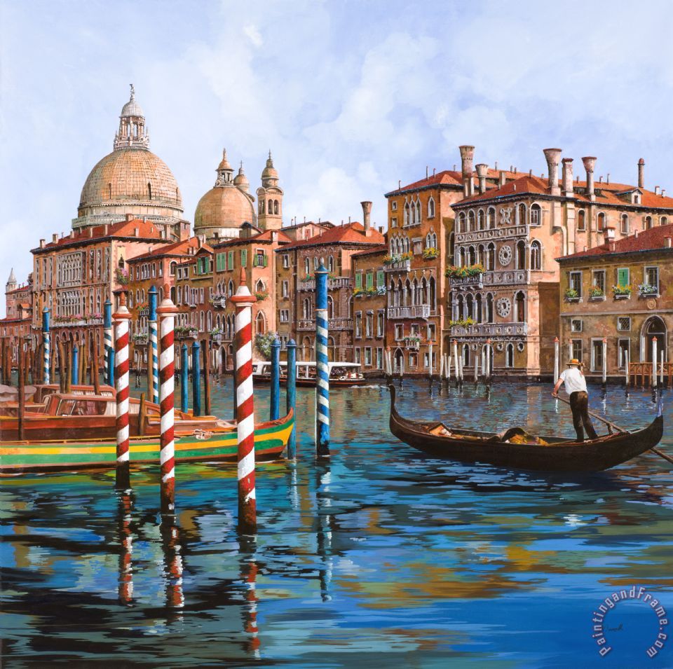 Collection 7 Il Canal Grande painting - Il Canal Grande print for sale