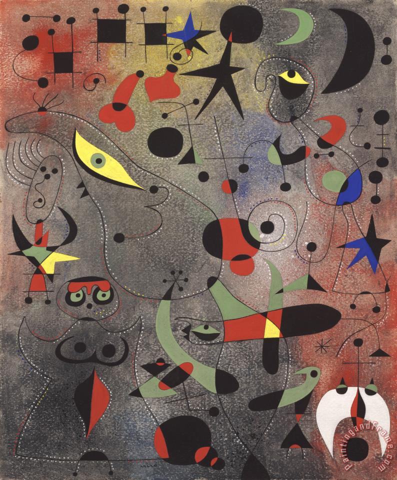 Joan Miro Constellation: Awakening in The Early Morning ...