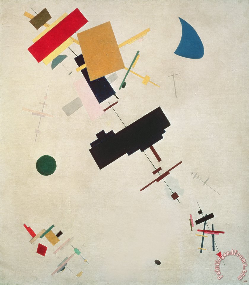 Download Kazimir Severinovich Malevich Suprematist Composition No 56 painting - Suprematist Composition ...