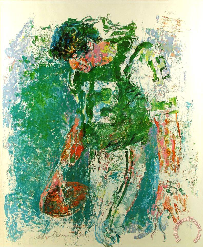 Leroy Neiman Joe Namath painting Joe Namath print for sale