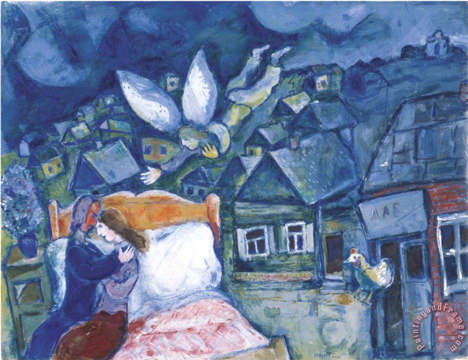 Resultado de imagem para painting of marc chagall