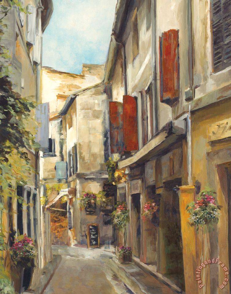 Marilyn Hageman Old Town I painting - Old Town I print for sale