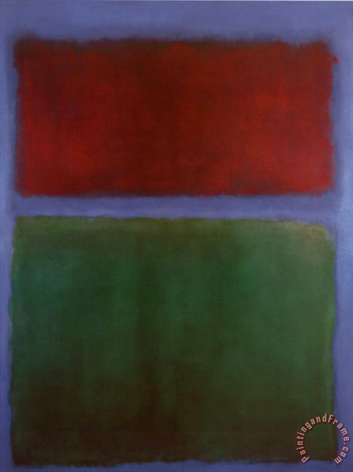 19 Lukisan Abstrak Karya Mark Rothko  Rudi Gambar