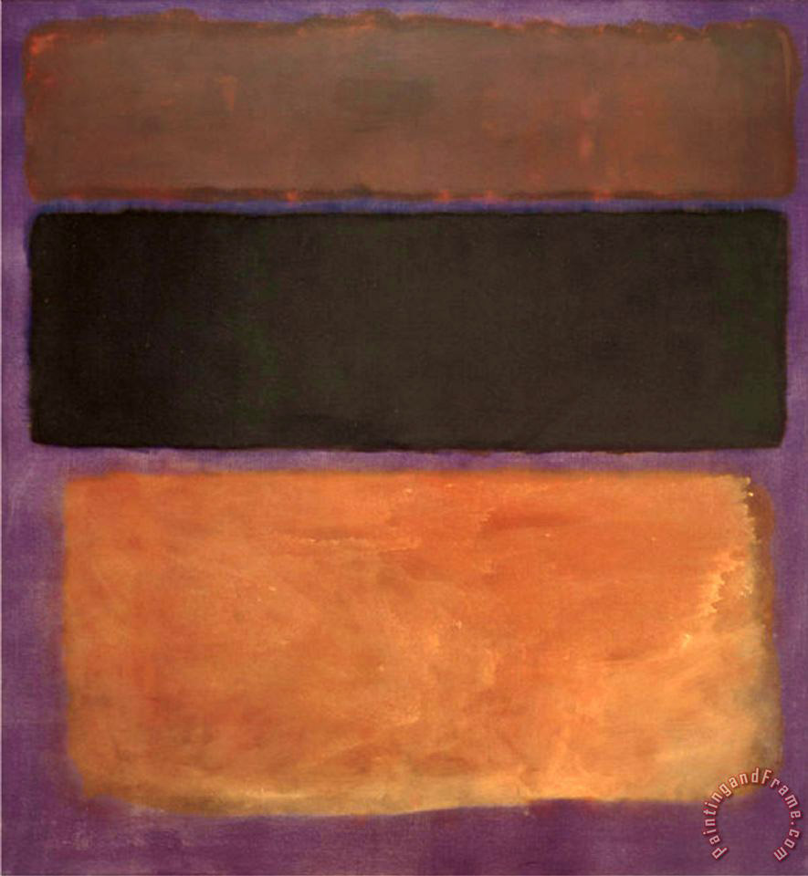 Mark Rothko No 10 1963 painting - No 10 1963 print for sale