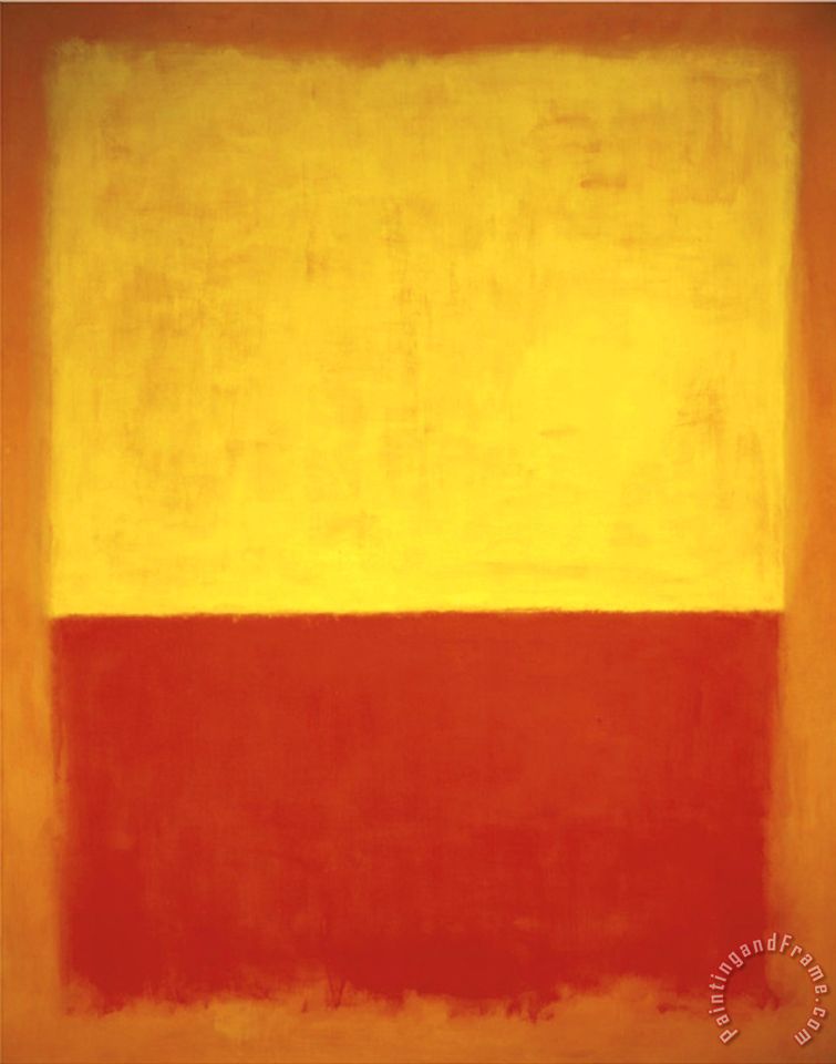 Mark Rothko No 12 1954 painting - No 12 1954 print for sale