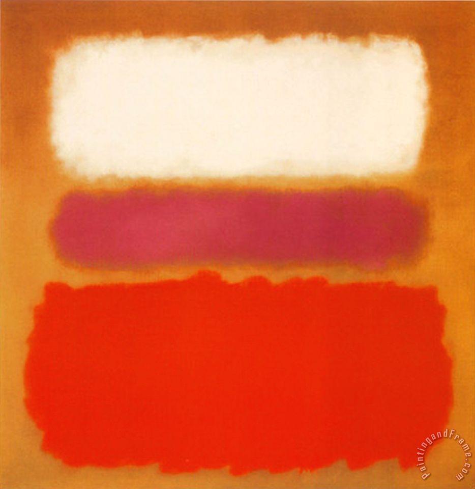 19 Lukisan Abstrak Karya Mark Rothko  Rudi Gambar