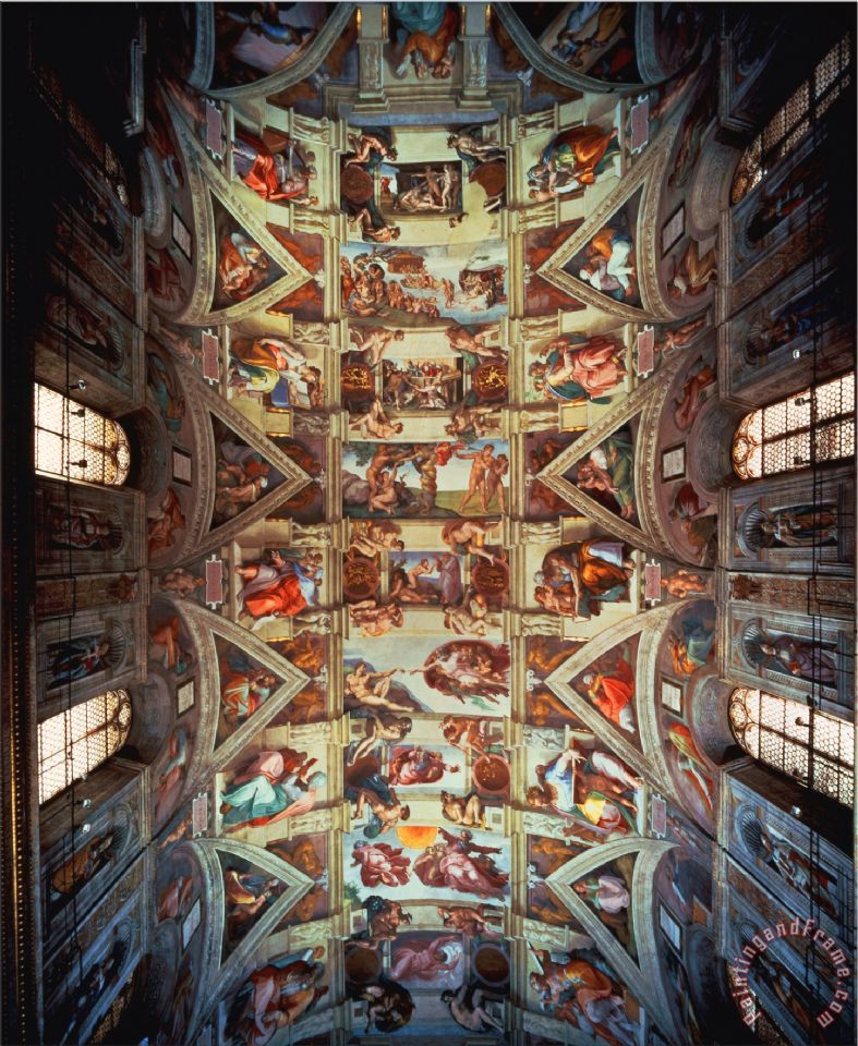 Sistine Chapel Ceiling 1508 12