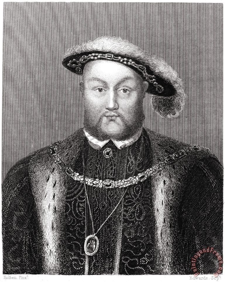 Others Henry Viii (1491-1547) painting - Henry Viii (1491-1547) print ...