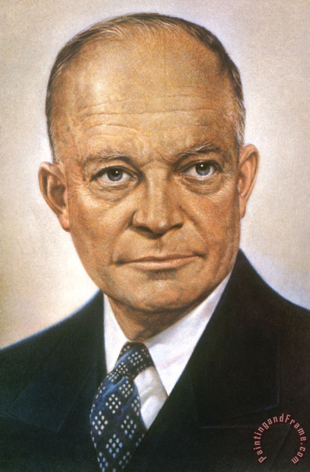 Others Dwight D. Eisenhower painting - Dwight D. Eisenhower print for sale