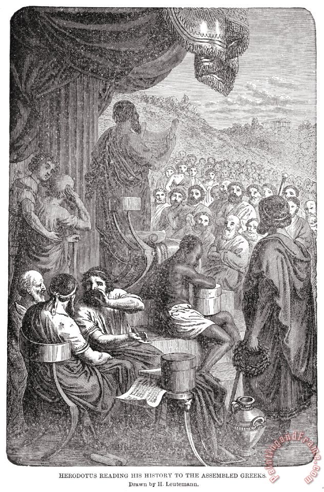 Others HERODOTUS (c484c425 B.C.) painting HERODOTUS (c484c425 B.C