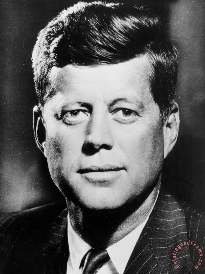 Others Portrait Of John F. Kennedy painting - Portrait Of John F ...