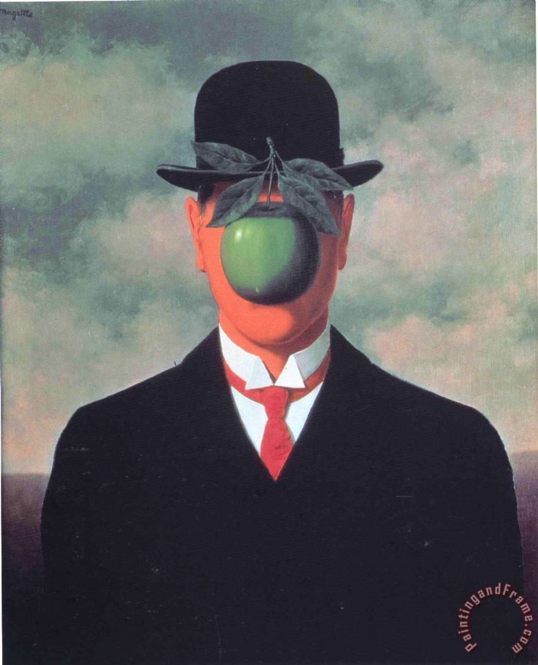 rene magritte The Great War 1964 painting - The Great War 1964 print