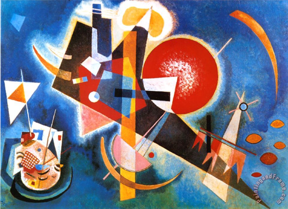  Wassily  Kandinsky  Im Blau C 1925 painting Im Blau C 1925 
