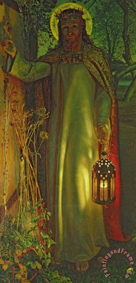 William Holman Hunt The Light Of The World Painting The Light Of The 